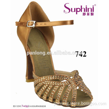 Rhinestone Dance Shoes, New Model Women italian dance shoe manufacturer